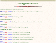 Tablet Screenshot of anilaggrawal.com